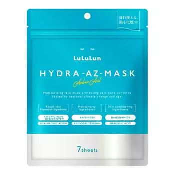 LuLuLun LuLuLun Hydra AZ Mask 7 шт. тканевая маска для лица