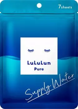 LULULUN Lululun Pure Supply Water 7 шт. Lululun Pure S 1K маска для лица