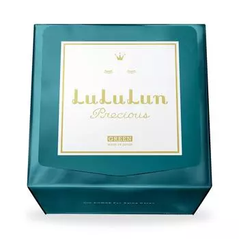 LULULUN Маска для лица Lululun Precious GREEN Поддерживающая Одинарная 32 штуки (Тип кожи)