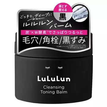Lululun Очищающий тонизирующий бальзам CLEAR BLACK Очищающий бальзам черный