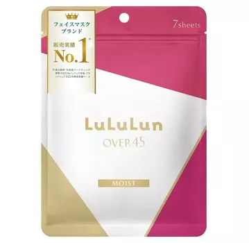 Lululun OVER45 Камелия Розовая 7 шт. (увлажненный)