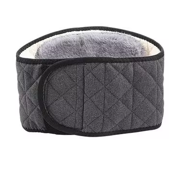 Lumbar Brace Warm Waist Support Belt Imitation Cashmere Winter Fur Waist Belts Aged XL