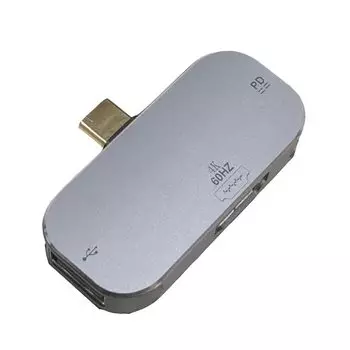 LUMEN 60 Гц Совместимость с HDMI Mini Dock Алюминий Type-C LAD-4K60MINIDOCK