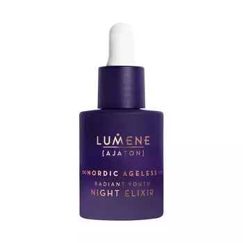 Lumene Vegan Aging Care Ночной эликсир-крем для зрелой кожи 30 мл AJATON Nordic Ageless Radiant Youth Ночной эликсир 30 мл Веганский - - -