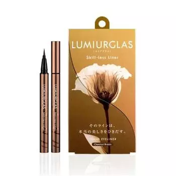 Lumia Glass Skillless Liner Eyeliner Liquid Waterproof No Falling 03. Chestnut Brown