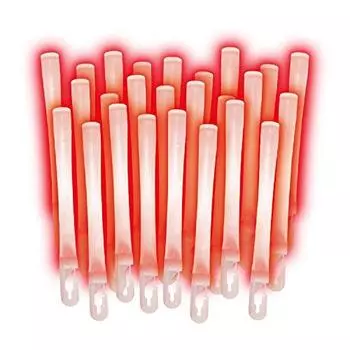 Lumica Светящиеся палочки Light Super Bright Red Daisenko Arc Glowsticks One Box (25 штук)