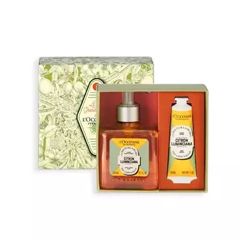 Luminciana Almond Hand Care Set Gift Set Hand Soap Hand Birthday Gift Women Men Popular L OCCITANE (Жидкость + Крем)