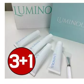 Luminous Schooling Pack Увлажняющий отшелушивающий пакет 60 г x 4 (1 коробка), 4 шт (В комплект входит 1 коробка + щеточка)