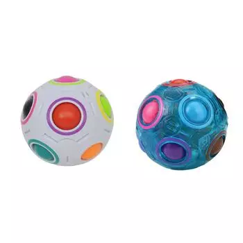 Luminous Stress Reliever Ball Plastic Puzzle Education Toys