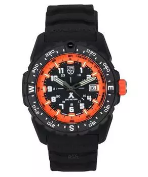 Luminox Bear Grylls Survival Mountain Каучуковый ремешок с черным циферблатом Кварцевые дайверские часы XB.3739 200M Мужские часы