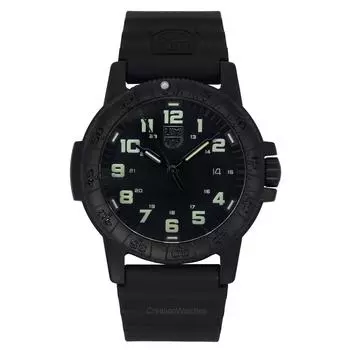 Luminox Leatherback Sea Turtle Giant PU ремешок черный циферблат кварцевые часы XS.0330 100M мужские часы чёрный