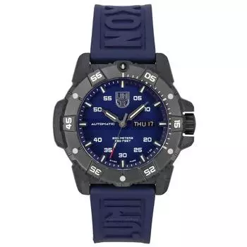 Luminox Master Carbon SEAL Каучуковый ремешок с синим циферблатом Швейцарские автоматические дайверские часы XS.3863 200M Мужские часы синий