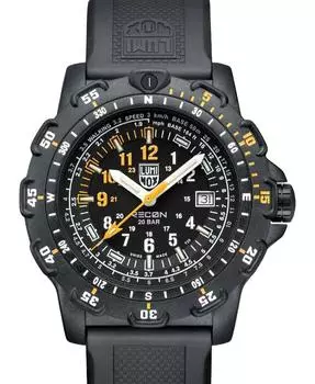 LUMINOX XL.8825.H.SET Recon Point Man Heritage силиконовый ремешок 45 мм кварцевые мужские часы чёрный