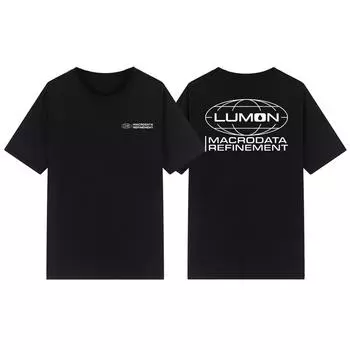 Lumon Macrodata Refinement Футболки Severance Рубашка Severance Мужские и женские футболки с коротким рукавом Футболка Dieter Eagan Топы S чёрный