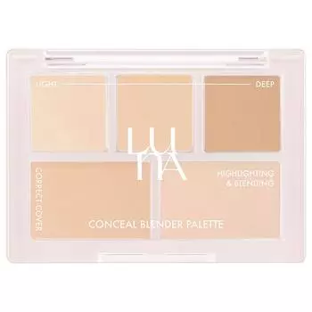 Luna Conceal Blender Palette, No. 3 Perfect Cover Natural 1