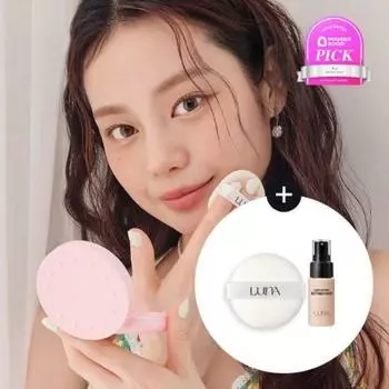 Luna [фиксатор Puff Gift Uv Protection] Luna Pro Photo Finisher Blur Powder No. 2 Подарочный план Blur Powder