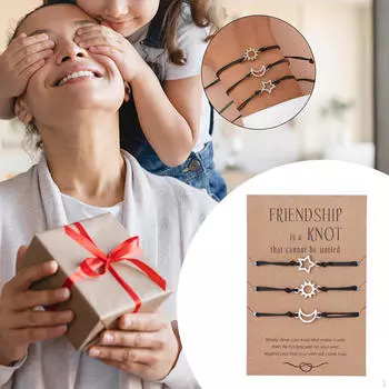 Луна и браслеты набор ручной работы подарочные украшения-шармы для путешествий