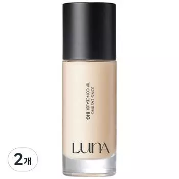 Luna Long Lasting Tip Concealer Big 30g, No. 1 Vanilla, 2 ea.