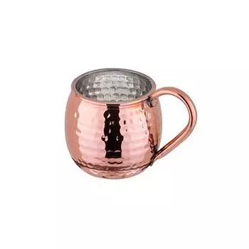 Luna медная чашка 360 мл московский мул кружка медная чашка медная кружка медный подарок чашка ручной работы