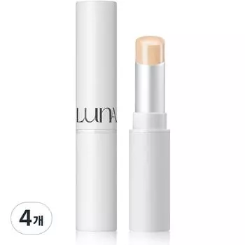 Luna Pro Perfecting Stick Concealer 6g, No. 1 Light Beige, 4 pcs.