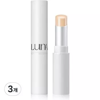 Luna Pro Perfecting Stick Concealer 6g, No. 1 Light Beige, 3 pcs.