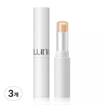 Luna Pro Perfecting Stick Concealer 6g, No. 2 Natural Beige, 3 pcs.
