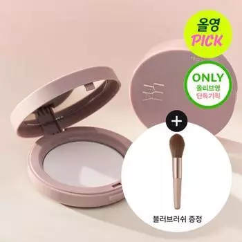 Luna Pro Photo Finisher — пудра для размытия (Продукт/отдельный предмет),Корейская косметика, КПОП [Blur brush giveaway] No. 2 Blur Powder (Pink)