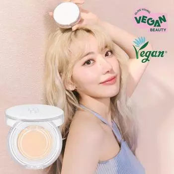 Luna Проект Moisture Glow Pact Clear (основной продукт + 1 пополнение) No. 23 Beige