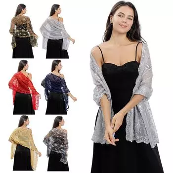 Луна, звезда, блестки, шаль, накидка для вечерних платьев, свадебный декор, шарф, элегантный хиджаб, покрывало для праздников Рамадана, женская скромная модная шаль белый