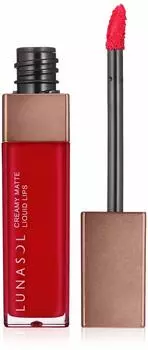 LUNASOL Creamy Matte Liquid Lips 03 Клюквенно-красная губная помада красный