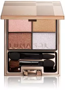 LUNASOL Sheer Contrast Eyes 01 Кораллово-коралловые тени для век