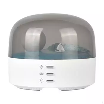 Лунная лампа для создания ночной атмосферы, идеальна для использования на открытом воздухе и в помещении белый