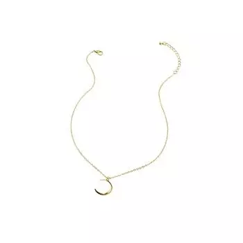 Лунное ожерелье, женская цепочка на ключицы, темперамент, ежедневно можно носить, праздничные подарки One Size золотой