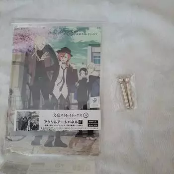 Лунный пес Хакусто Накахара Чуя Поль Верлен Акрил