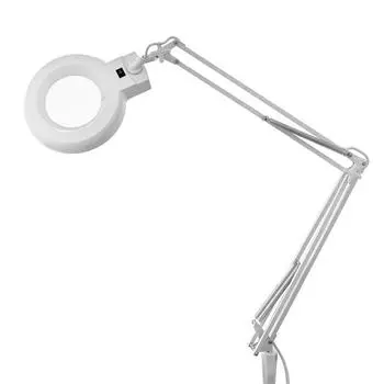 Лупа Rexant On Clamp, круглая, 3d, с белой подсветкой, 31-0001