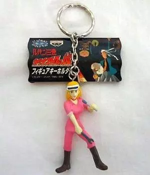 Lupine the Third Castle of Cagliostro Figure Keychain Fujiko Mine Single Item