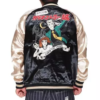 Lupine the Third Reversible Sukajan Castle Clarice [Banson] Cagliostro s LPN-2201 Black-M чёрный