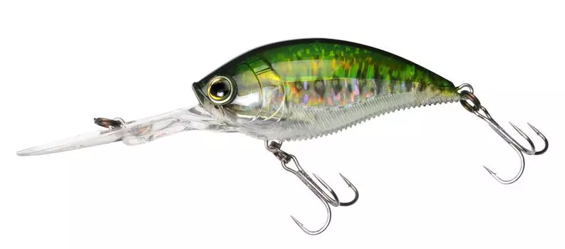 Lure Crankbait 3DB DEEP CRANK 70mm PBB 21g Baby Bass Bass Fishing YO-ZURI (F) R1108-PBB-Prism