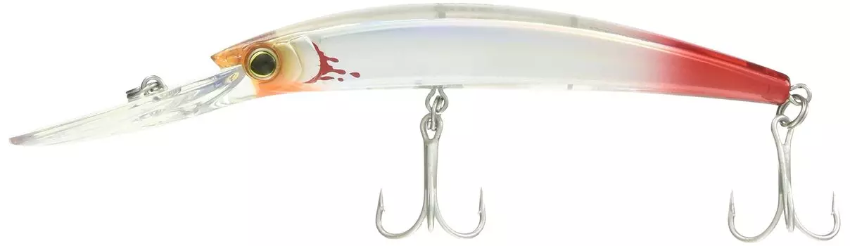 Lure Crystal Minnow Deep Diver HBGS Ghost 110mm YO-ZURI (F) R1135-HBGS (Bleeding Shad)