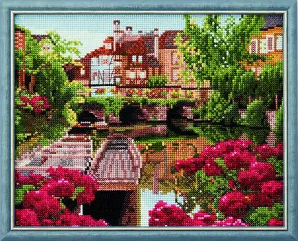 Люсьен Френч Пейзаж с реки Рош 714