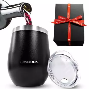 LUSCIOUZ вино легко и небьющееся специально разработанное вино бокал 350 мл, ручка, стакан,