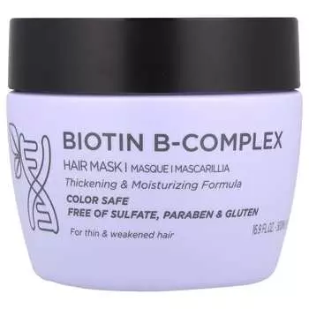 Luseta Beauty, Biotin B-Complex, восстанавливающая маска для волос против выпадения волос, 16,9 жидких унций (500 мл)