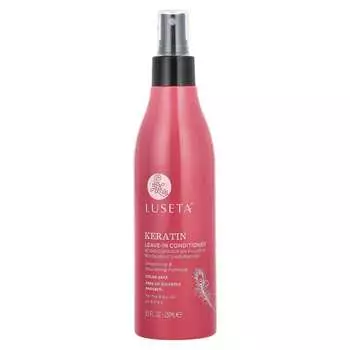 Luseta Beauty, Кератин, несмываемый кондиционер для тонких, сухих волос, 8,5 жидких унций (251 мл)