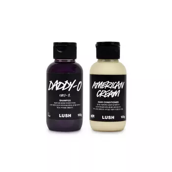 [Lush] Daddy-O 100 г + American Cream 100 г - Набор для ухода за волосами / Корзина для покупок