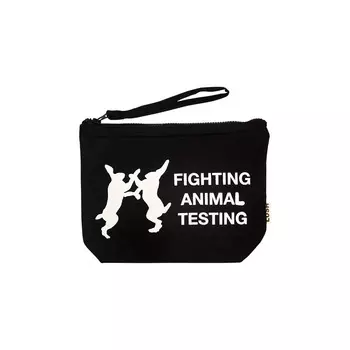 [Lush] Косметическая сумка для тестирования на животных Fighting Animal Testing Pouch