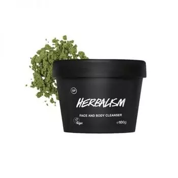 LUSH Lush Herbalism 100 г Освежающее очищающее средство Очищающая веганская косметика, 1 шт.