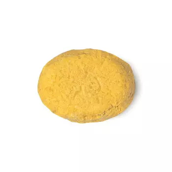 [Lush] The Golden Cap 65 г - Прессованный кондиционер-мыло/Твердый кондиционер для волос