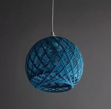 Люстра Blue Round Ball Pendant Lamp