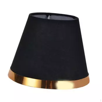 Люстра, чехол для лампы E14, тканевая многофункциональная, 13x13 см, декоративная, для подвесной стены чёрный