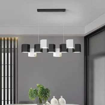 Люстра Дизайнерское современное подвесное освещение Люстры Подвесной светильник для столовой Скандинавские столы Светодиодные светильники для внутреннего освещения changeable